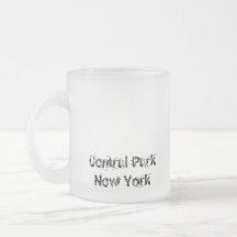Central Park in the Fog Mug