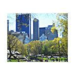 Central Park, New York City Canvas Prints