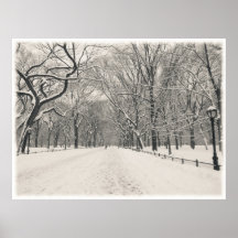 Central Park - Poet's Walk - New York City Posters
