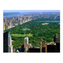 central park post cards