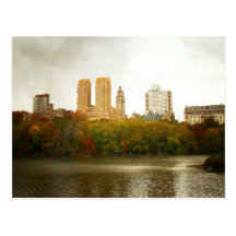 Central Park Skyline, New York City Postcard