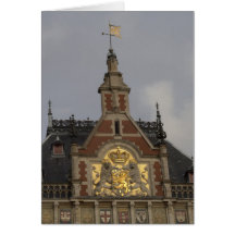 Central Station, Amsterdam Greeting Cards