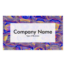 Centre Label v3 - Fractal Abstract 061012a Business Card