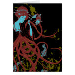 Cephalopod Sushi Greeting Card