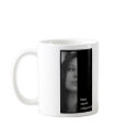 Ceramic photo mug.