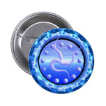 ceramic time piece pinback buttons