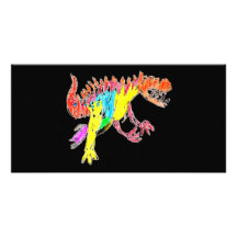 Ceratosaurus Custom Photo Card