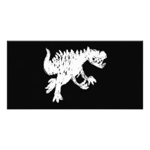 Ceratosaurus Photo Card Template