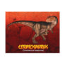 Ceratosaurus Postcard