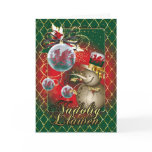 cerdyn Nadolig - 	Welsh Patriotic Christmas Card