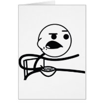 Cereal Guy Greeting Card