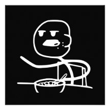 Cereal Guy Invitation