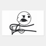 Cereal Guy Rectangle Sticker
