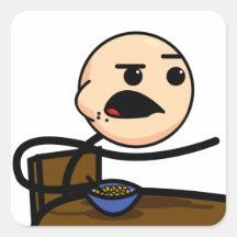 Cereal Guy sticker