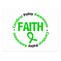 Cerebral Palsy Faith Inspirational Postcards