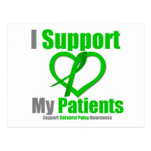 Cerebral Palsy I Support My Patients Post Cards