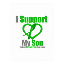 Cerebral Palsy I Support My Son Post Cards