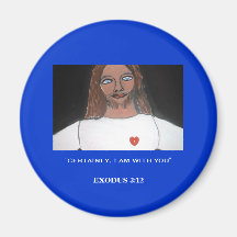 CERTAINLY, I AM WITH YOU FRIDGE MAGNET