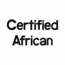 Certified African