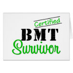 Certified BMT Survivor Card