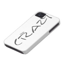 Certified Crazy Official Stamp Capital Letters Case-Mate iPhone 4 Case