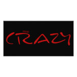 Certified Crazy photo cards