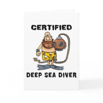 Certified Deep Sea Diver Gift