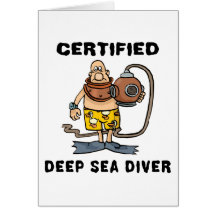 Certified Deep Sea Diver Gift Cards