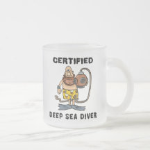 Certified Deep Sea Diver Gift Coffee Mug