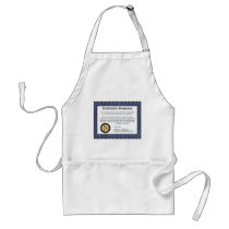 Certified Dumbass Award - Designer Chef Apron