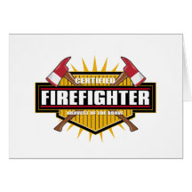 Certified Firefighter Card
