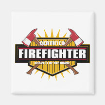 Certified Firefighter Magnet