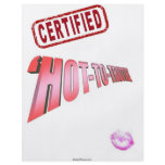 CERTIFIED ‘HOT-TO-TROTTIE!’ PERSONALIZED FLYER