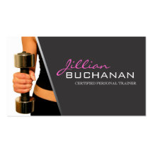 Certified Personal Trainer Business Cards