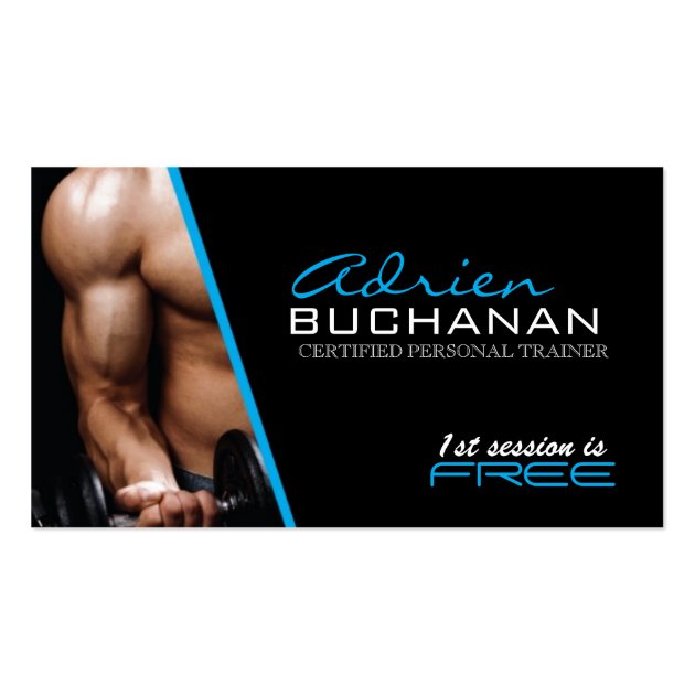 Certified Personal Trainer Business Cards
