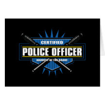 Certified Police Officer Cards