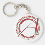 Certified Rational Thinker Key Chain
