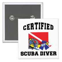 Certified SCUBA Diver Pin