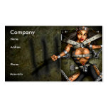 Certified (vampire Lady) Business Card business cards