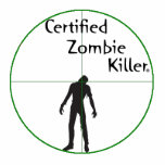Certified Zombie Killer Polo Shirt
