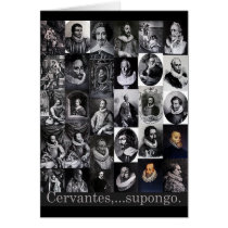 Cervantes,...supongo Greeting Cards