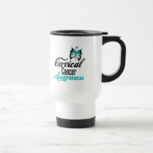 Cervical Cancer Awareness Butterfly Mug