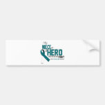 Cervical Cancer Awareness: niece Bumper Sticker