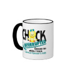 Cervical Cancer Chick Interrupted 2 mugs