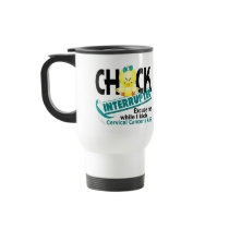 Cervical Cancer Chick Interrupted 2 Coffee Mugs