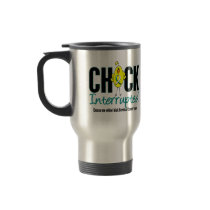 Cervical Cancer Chick Interrupted Coffee Mugs