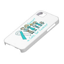 Cervical Cancer Family Support A Cure iPhone 5 Cover