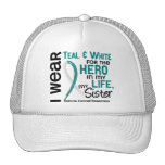 Cervical Cancer For My Hero My Sister 2 Trucker Hat