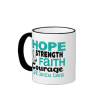 Cervical Cancer HOPE 3 Mug