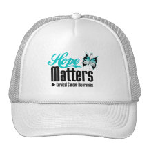 Cervical Cancer HOPE MATTERS Mesh Hats